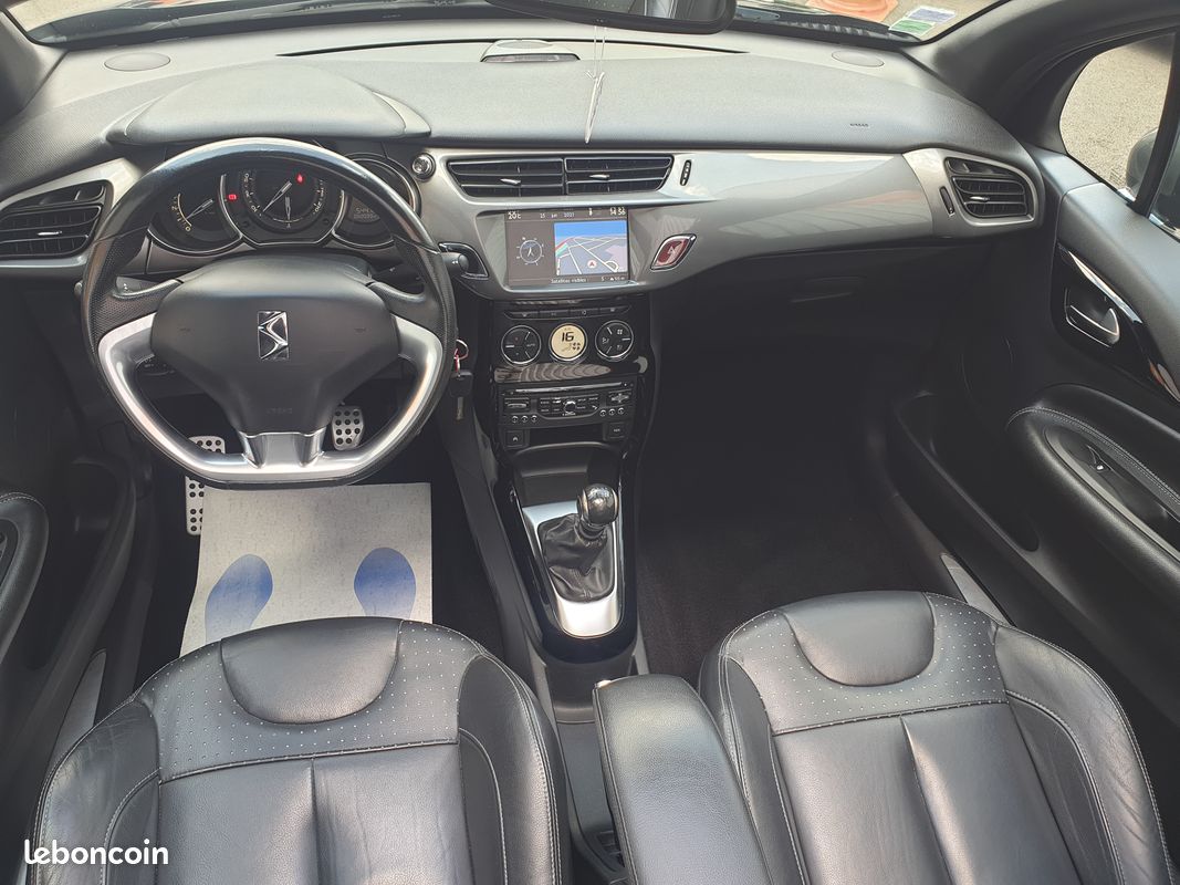 DS3 CABRIOLET 1.6 THP 156CH BVM6 SPORT CHIC 109Mkms - 09/2013 (image 5)
