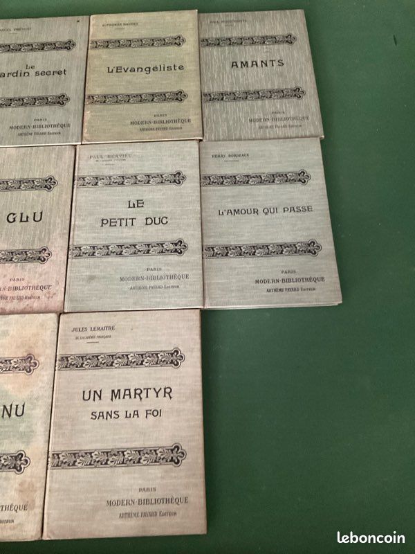 Lot de 11 ouvrages collection modern bibliotheque (image 3)