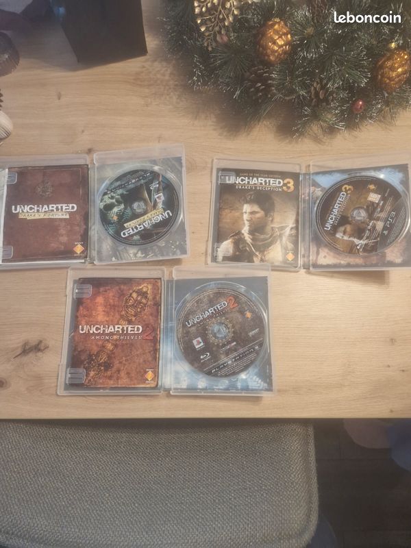 Lot jeu ps3 uncharted (image 2)