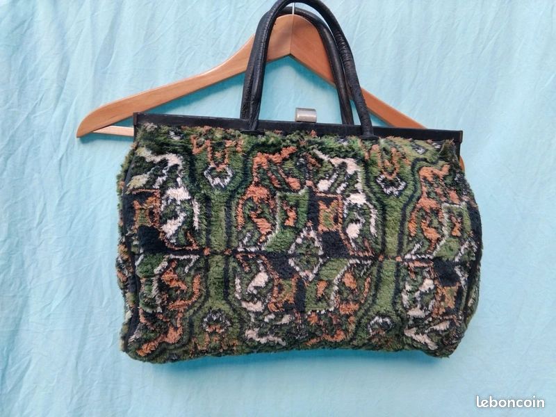 Sac paisley des années 1960 - France Sac paisley des années 1960 - France