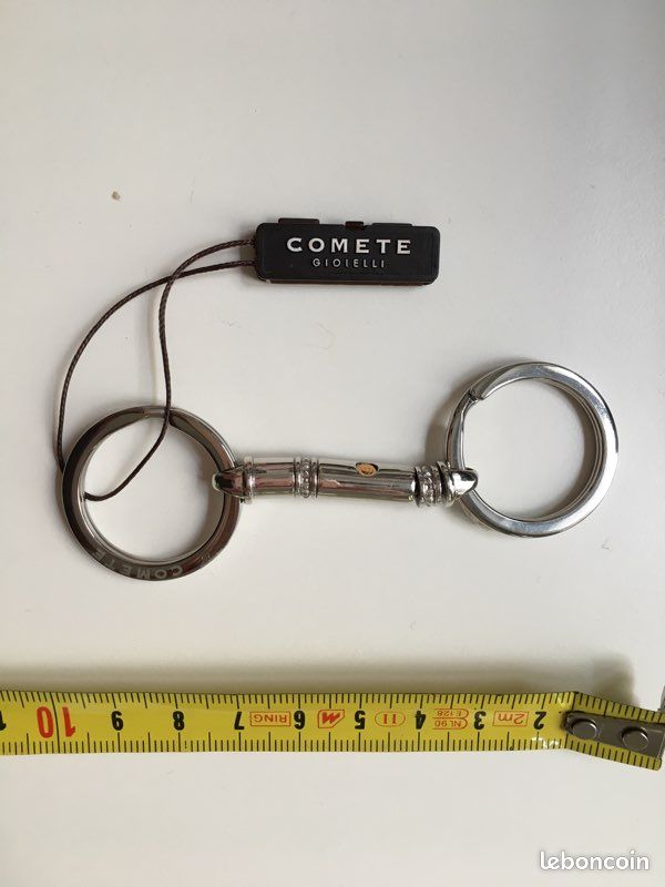 Porte cles argent et or neuf (image 2)