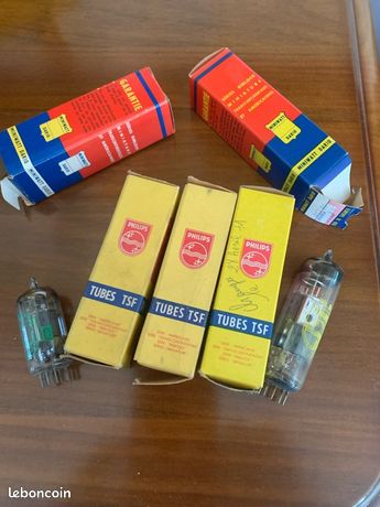 Lampe Ancienne Tube Philips TSF EY88 - Neuf Avec Boîte - Occasion Unique