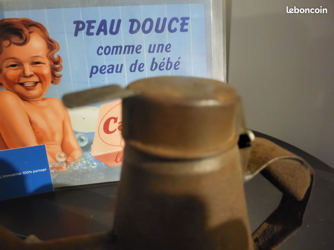 Art du garage - bec a huile, artisanal . 1950 (image 3)