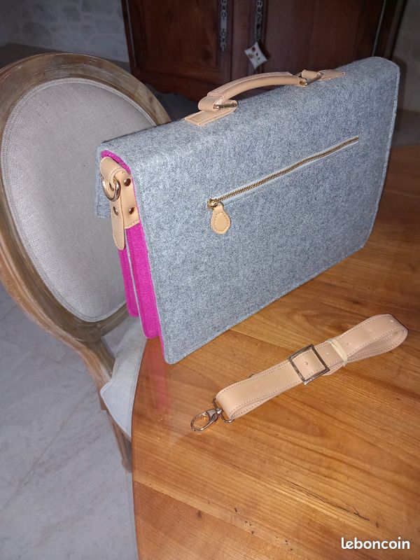 Sac cartable en feutre rigide Oberthur (image 2)