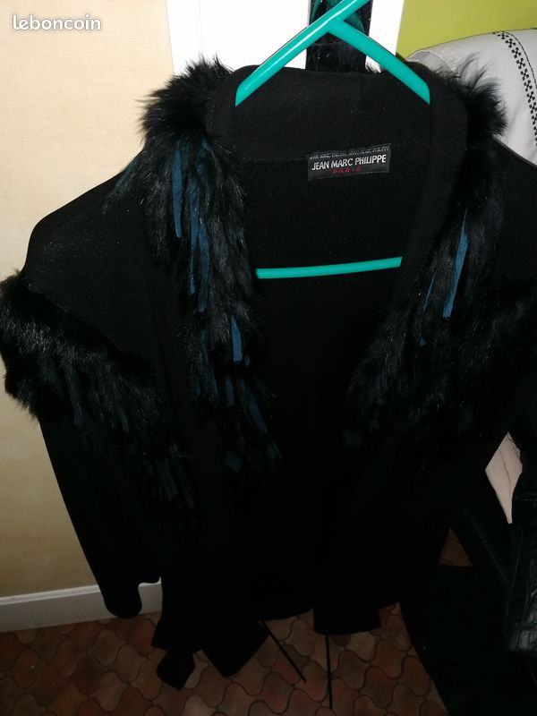 Gilet long noir (image 3)