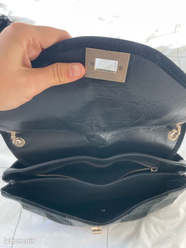 Pochette Sac SEZANE “Clark” Noir Moyen Format Accessoires
