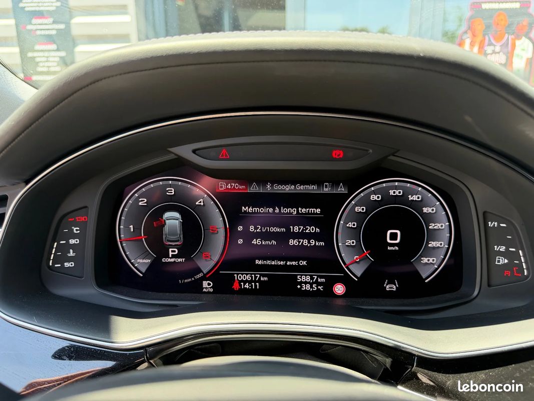AUDI Q8 50 TDI 286 Tiptronic 8 Quattro Avus Extended / FULL SUIVI / RIEN A PREVOIR (image 19)