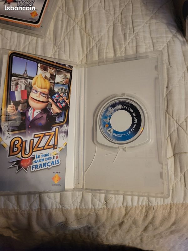Jeu PlayStation 3 Buzz! Quiz TV - Le Plus Malin Des Français - Très Bon état