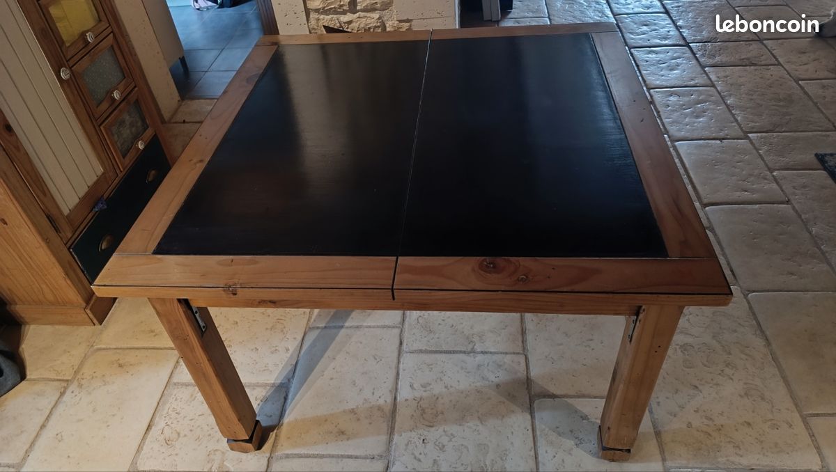 Table en bois massif à rallonge (image 10)