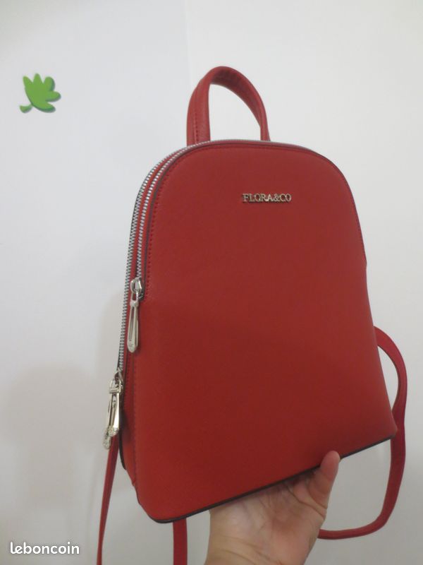 Sac Ã Dos Flora And Co NEUF Un Sac à Dos Rouge Sac à Dos Marque