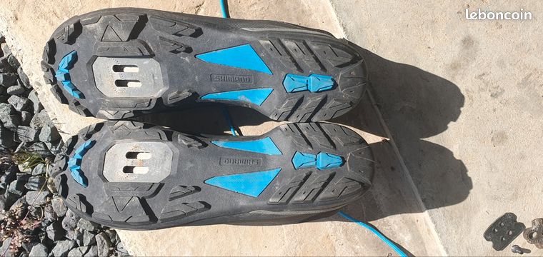 Chaussures De Cyclisme Peloton - Homme Taille 47 EU / 13 US - Noir/rouge - Occasion