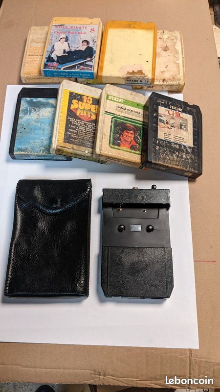 Adaptateur Cassette 8 Pistes Vintage AudioVox CA-1 - Fabriqué Au Japon