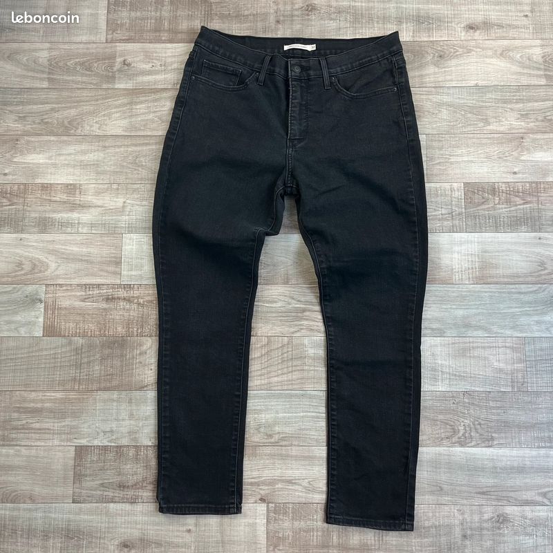 Jean noir Levi's 311 Shaping Skinny - Jean skinny - Femme taille W32 L30 (L0019) (image 5)