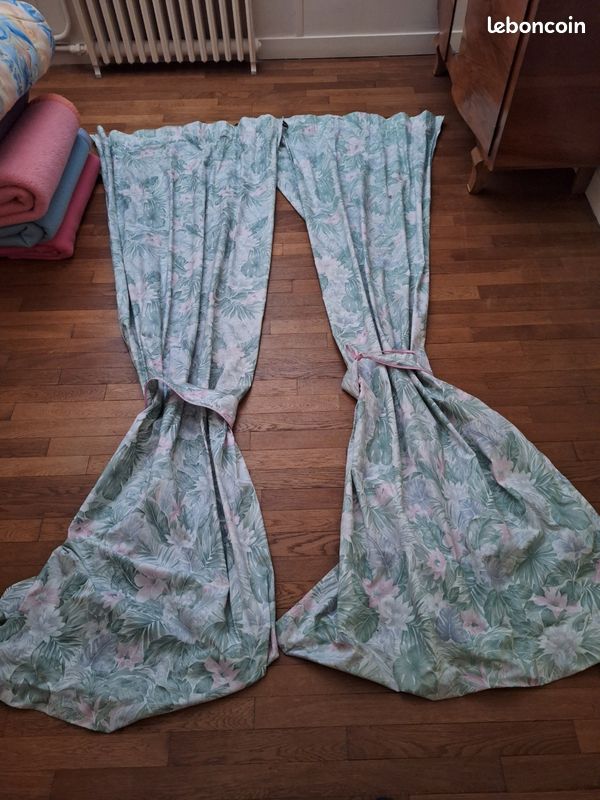 Double rideaux vintage (image 1)