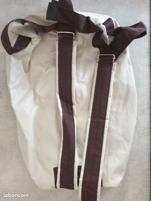 Sac à dos marin beige de vacances transat (image 2)