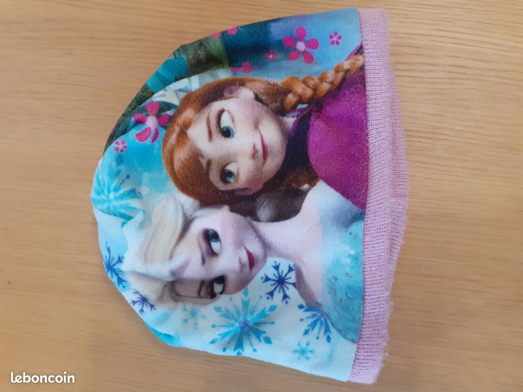 Bonnet reine des neiges fille taille 54 (image 1)