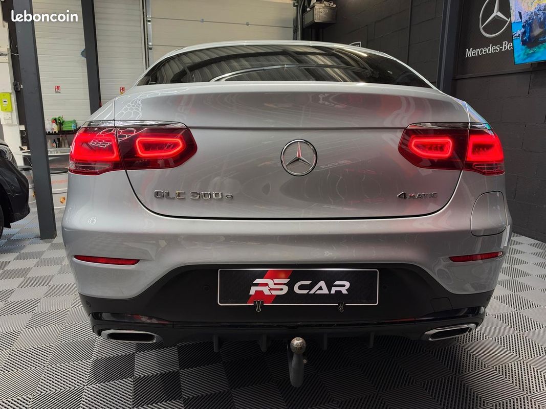Mercedes Benz GLC COUPE 300 E 4MATIC 320 CV AMG LINE PHASE 2 TOIT OUVRANT - BURMESTER - (image 8)