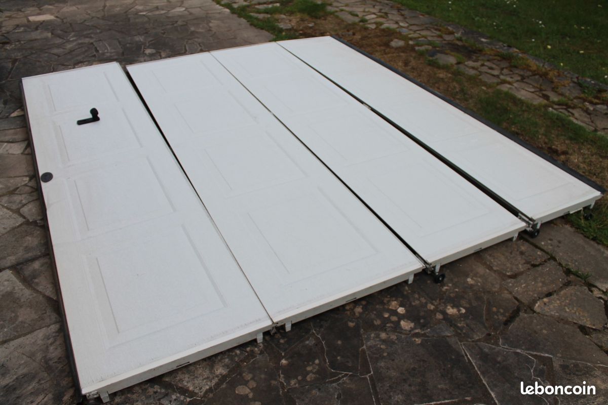 Porte isolante sectionnelle 2.50 x 2.25 m épaisseur 4cm (image 5)