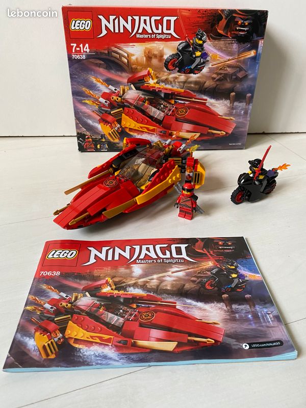 Boîte Lego Ninjago Le bateau Katana V11 70638 (image 1)