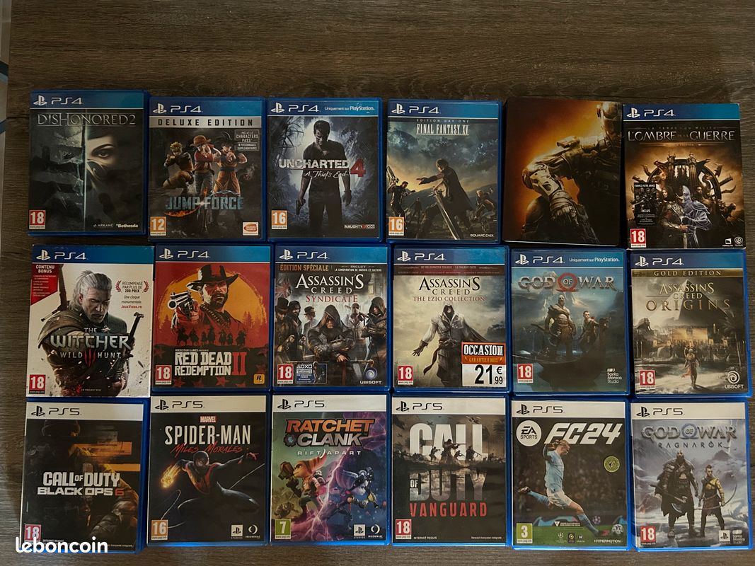 Jeux PS4 (image 1)