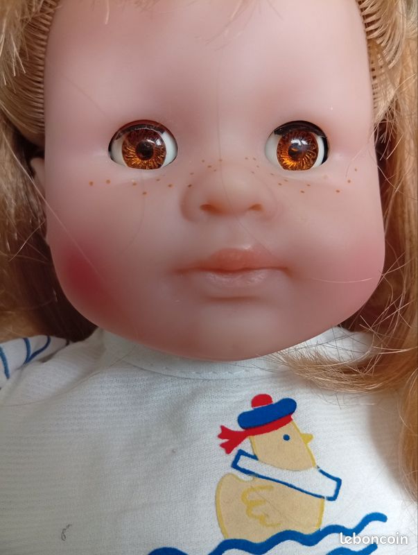 POUPEE MARIE COROLLE DE COLLECTION SIGNEE 1987 32 CM