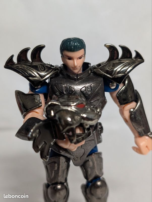 Figurine Vintage Syd Mizar (Zeta) - Saint Seiya - Bandai 1988 - Chevalier Du Zodiaque Complet
