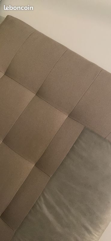Tête de lit taupe (image 3)
