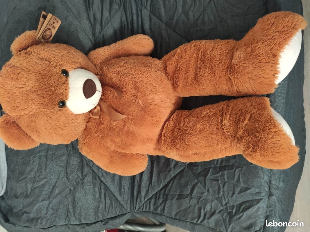 Peluche Ours Max and Sax - 100cm (image 1)