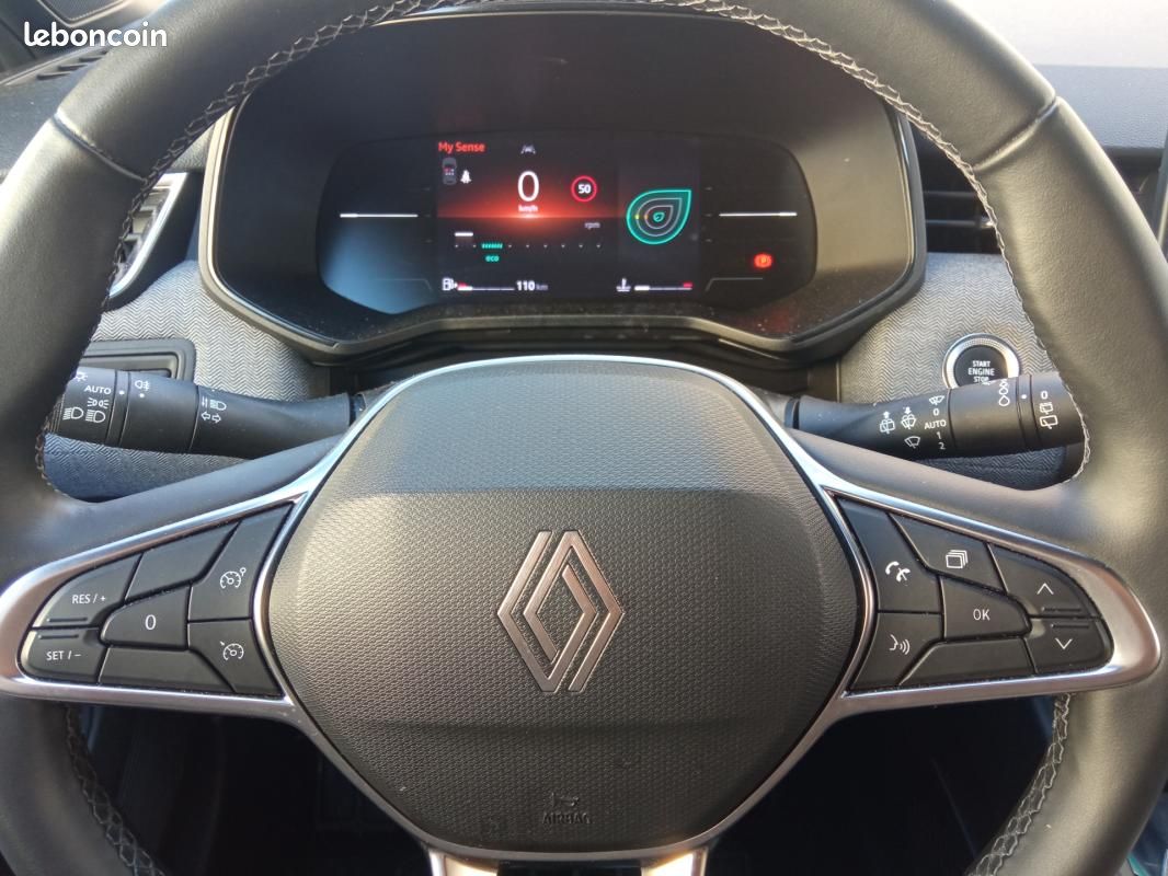 Renault Clio V TCe 90 ch GSR2 Techno+ROUE DE SECOURS+PEINT METAL+RADAR 360+CAMERA (image 8)