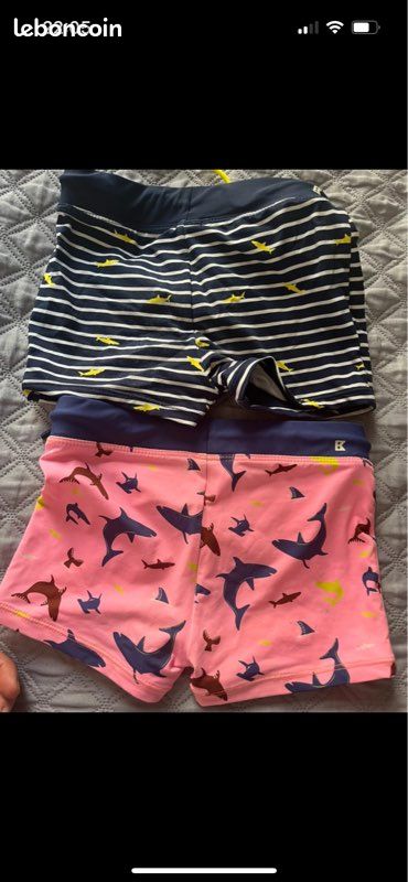 Lot de deux maillots de bain okaidi taille 6 ans (image 2)