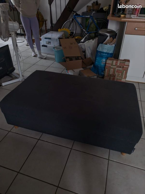 Canapé d'angle gris (image 3)
