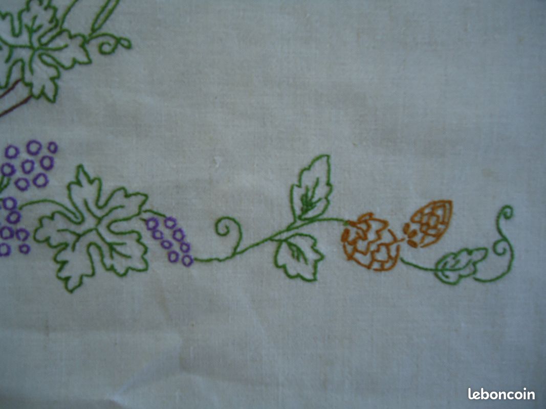 Nappe broderie coton alsaciens alsaciennes (image 4)