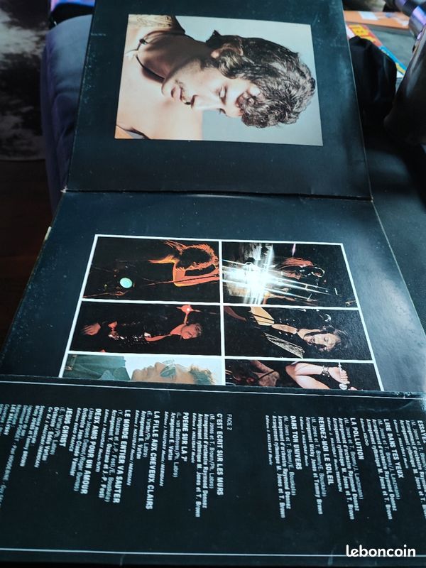 Disque 33 tours. Johnny Hallyday (image 2)