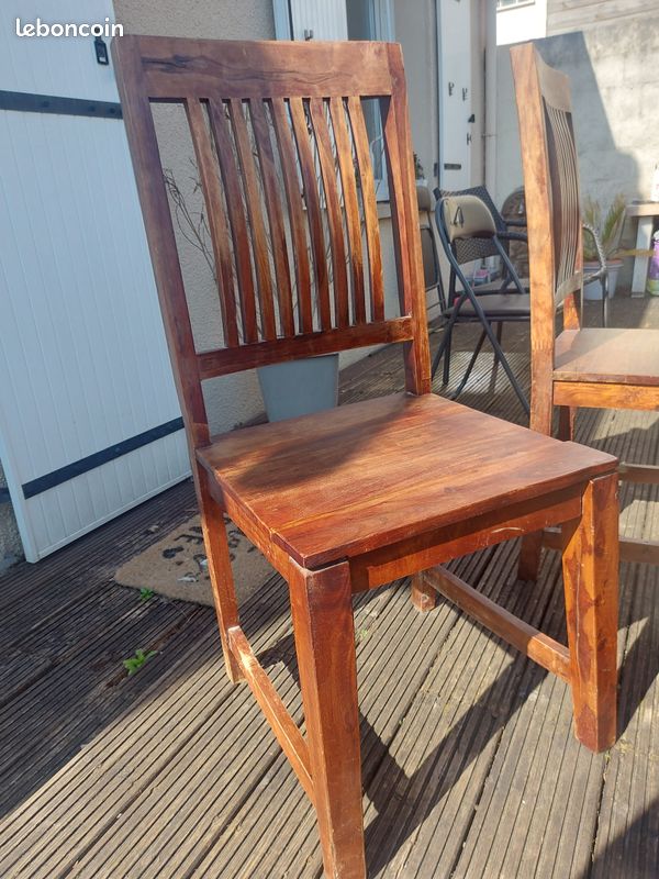 Table à manger + 4 chaises (image 3)