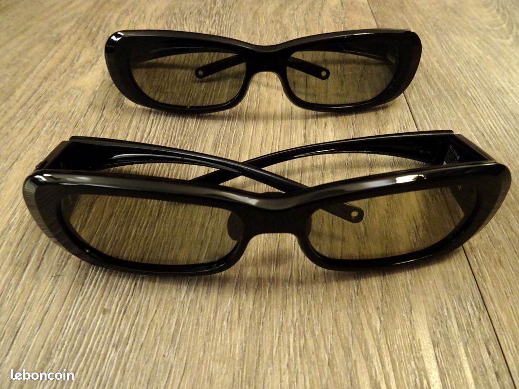 2 paires lunettes 3d tv lg ag-s250 (image 2)