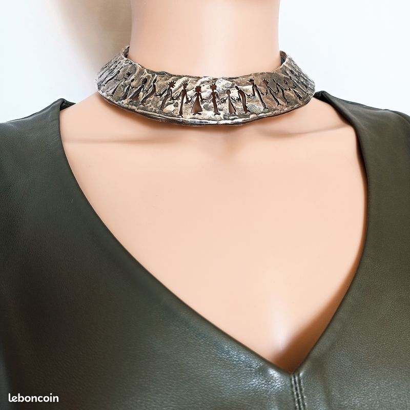 Collier Vintage Signé BICHE DE BERE - Argenté - Édition Limitée 119/289 - N°12 - Occasion En Excellent état