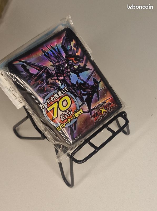 galaxy eyes card sleeves Blue Eyes White Dragon x Komi Holographic Card Sleeves – Kado Supplies main image 1