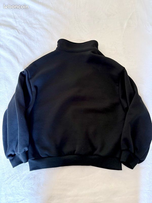Sweat-shirt noir M (image 2)