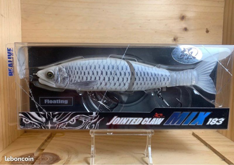 Gan Craft Poisson Nageur Cliquet Articulé Griffe 184-18,4cm - 70g - 04