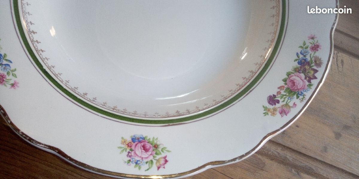 Assiette Digoin & Sarreguemines authentique đ (image 3)