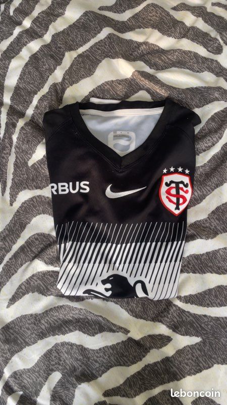 Maillot De Rugby Racing 2018/2019 – Le Coq Sportif – Taille L – Neuf Avec étiquette