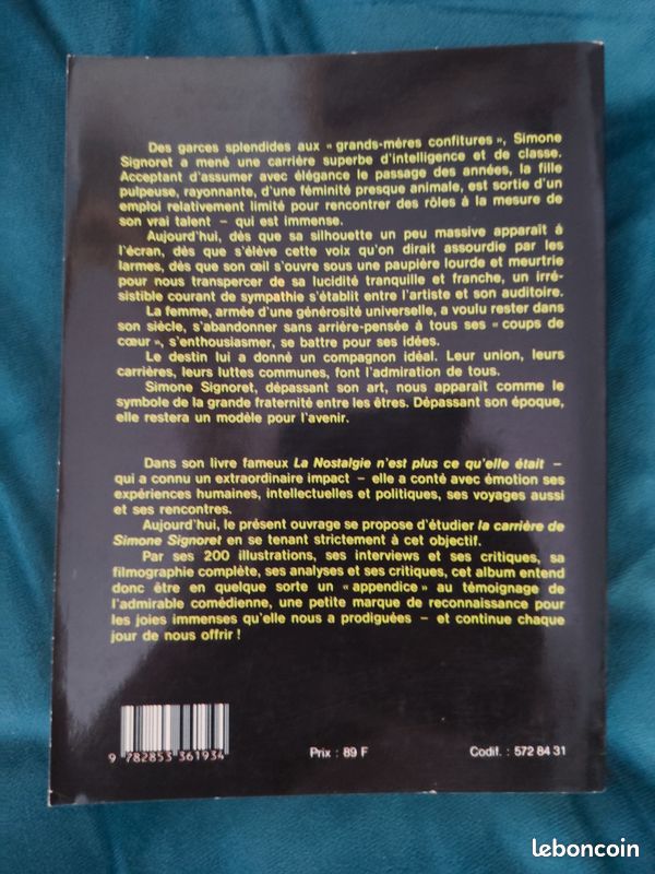 Livre. Simone Signoret (image 2)
