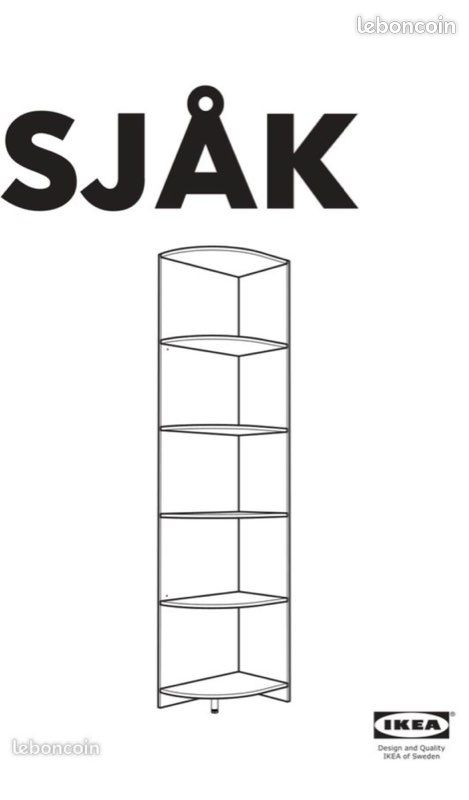 Urgent bibliothèque IKEA finition SJAK (image 4)