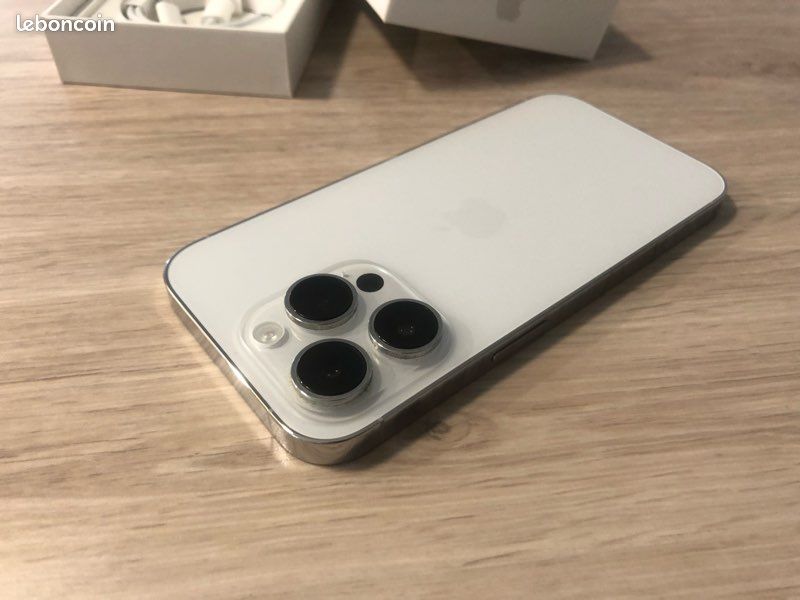 APPLE iPhone 14 Pro 128GB Silver - Excellent état (image 5)
