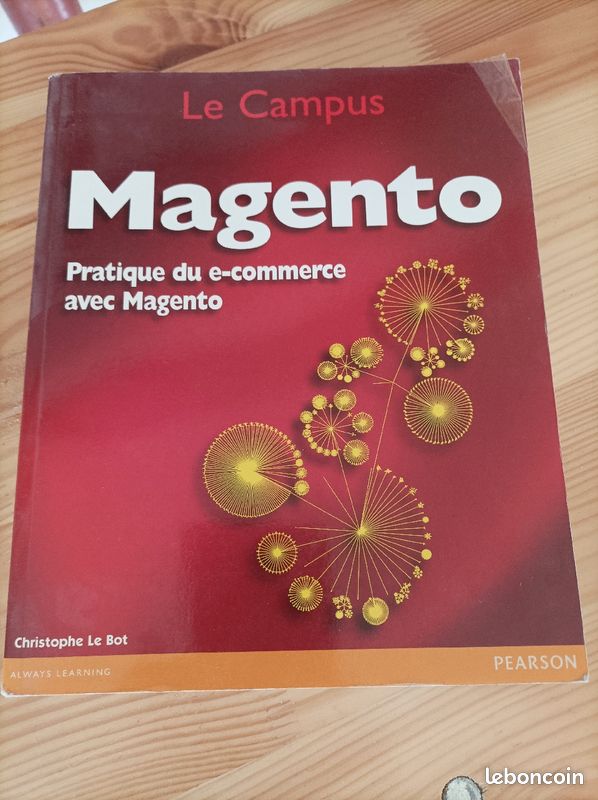 Livre site de vente en ligne Magento - Pearson - le Bot (image 1)