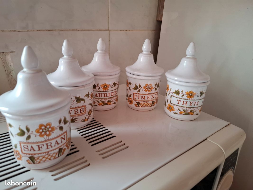 Boîtes à épices en porcelaine (image 3)