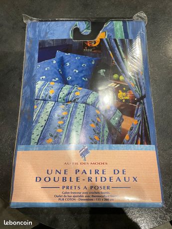 HILLEBORG Paire de rideaux occultants Gris 145 x 300 cm
