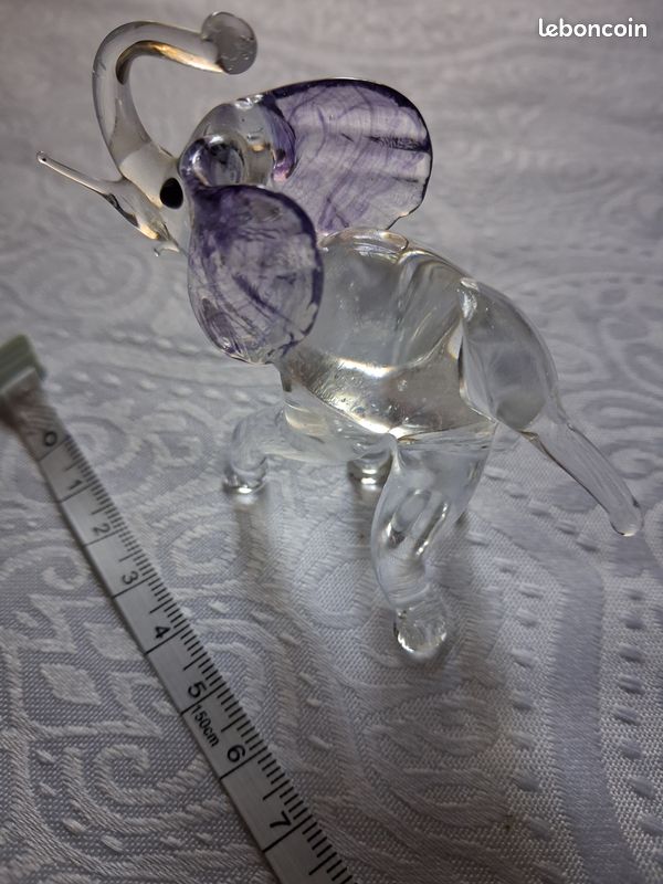 Éléphant verre (image 6)