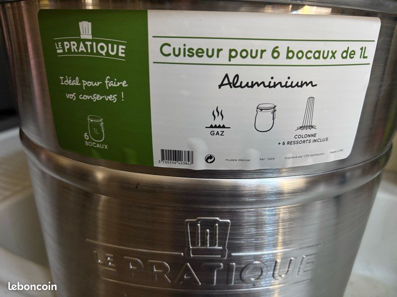 Cuiseur pour 6 bocaux de 1l neuf (image 2)