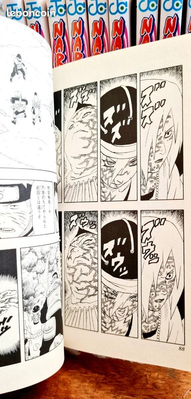 Naruto Tomes 21 à 31 version orginale japonaise (image 3)